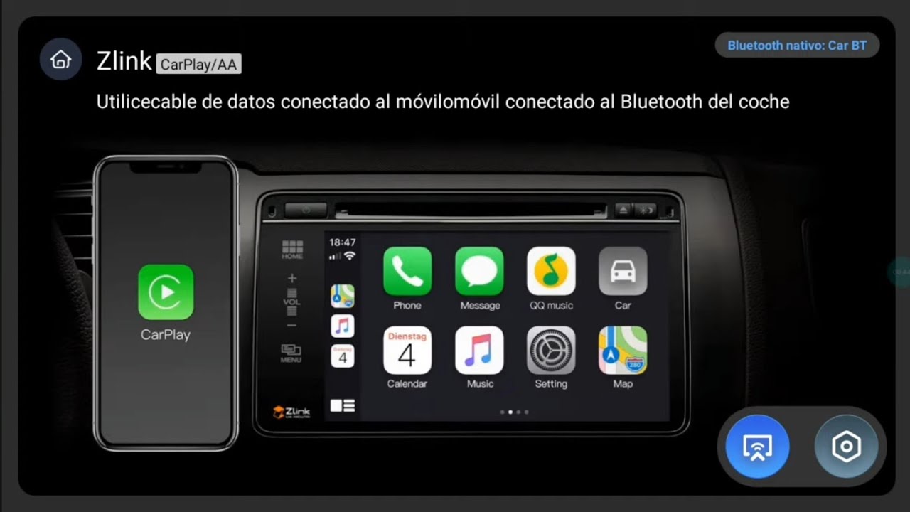 Подключение Zlink к радиостанции Junsun V1 000000 Android. Подписывайтесь, это бесплатно! #junsun