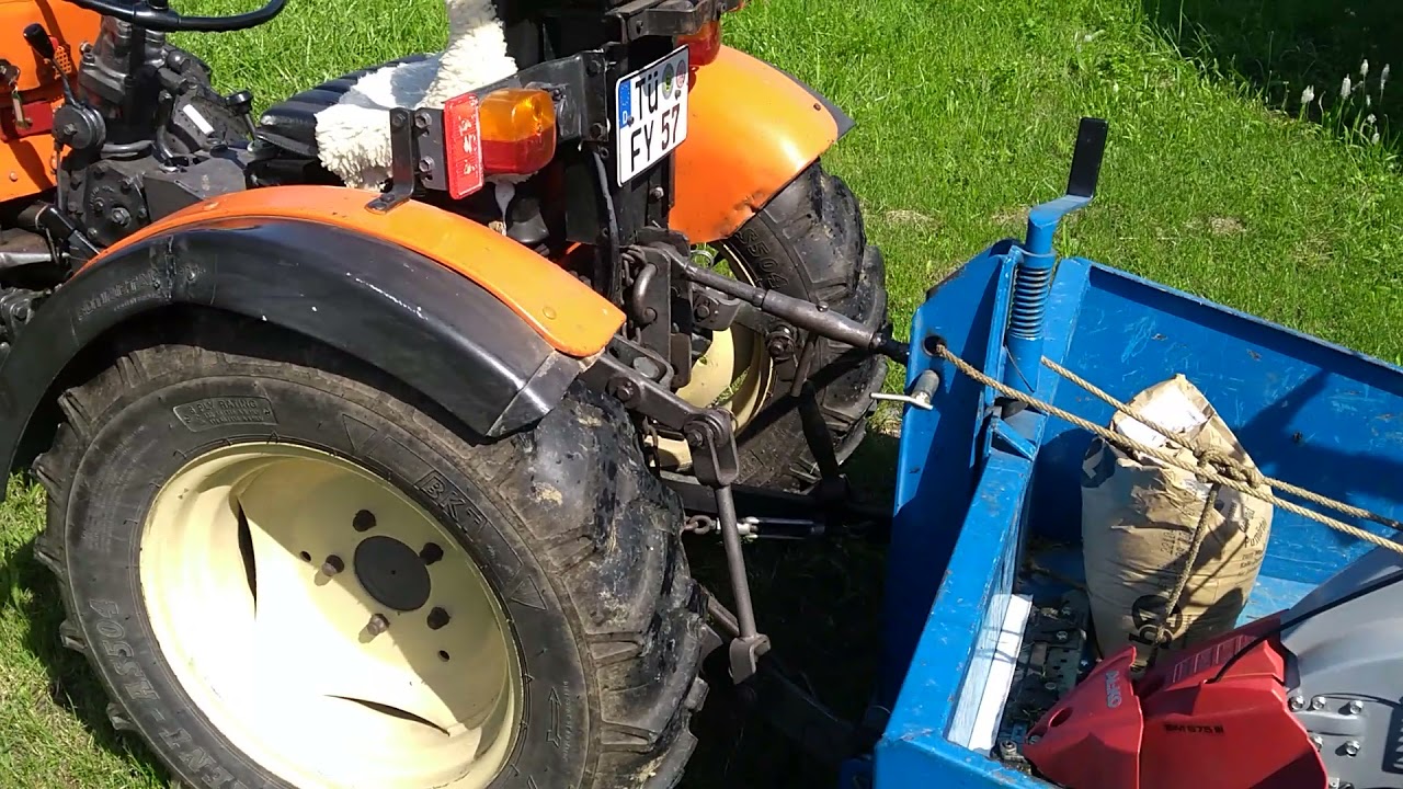 Holder A45 Oldtimer Traktor mit Mulde