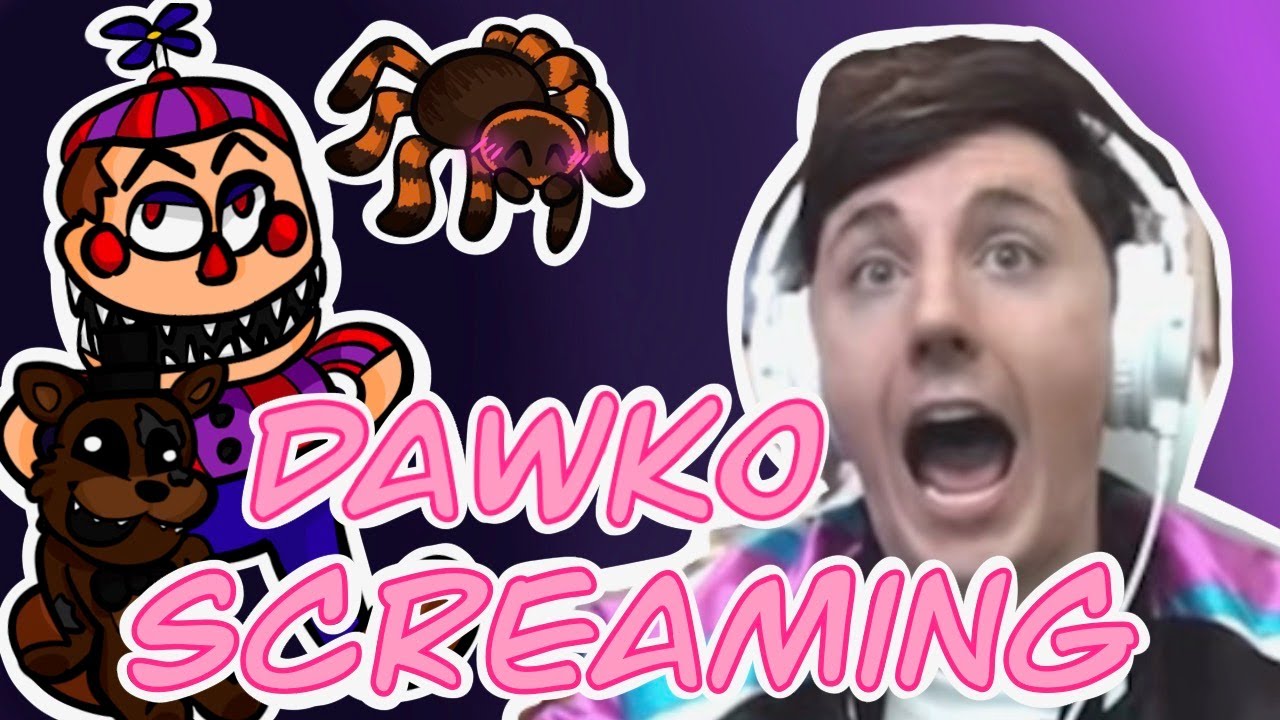 dawko getting scared of everything for 6 minutes