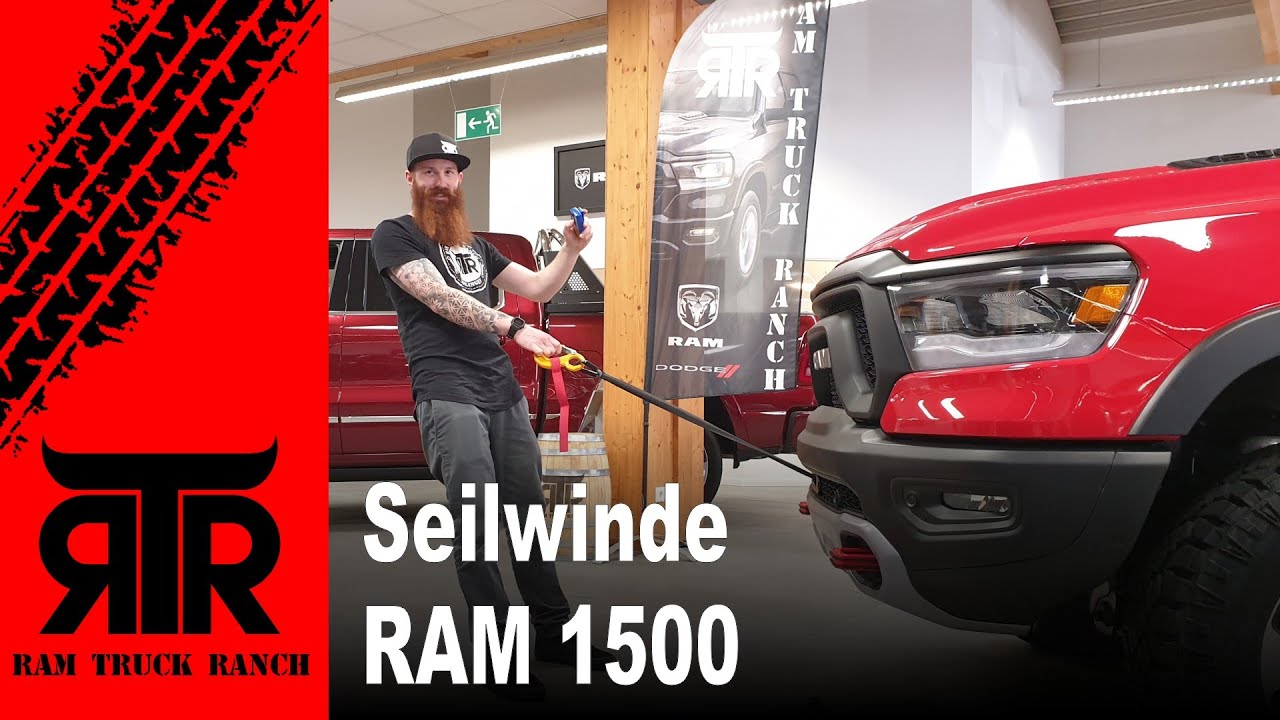 Seilwinde (winch) für den RAM 1500 - RTR - RAM Truck Ranch