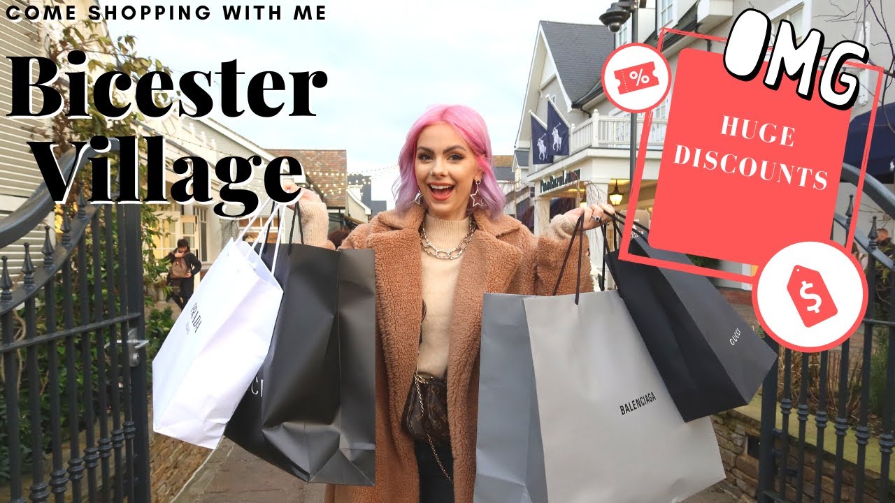BICESTER VILLAGE DESIGNER SHOPPING OUTLET | 2020 | Gucci, Prada, Balenciaga!