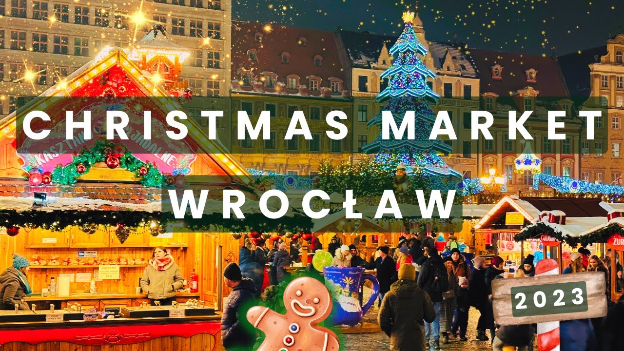 [4K] Weihnachtsmarkt Breslau 2023 [Christmas Market in Wrocław, Poland🇵🇱]