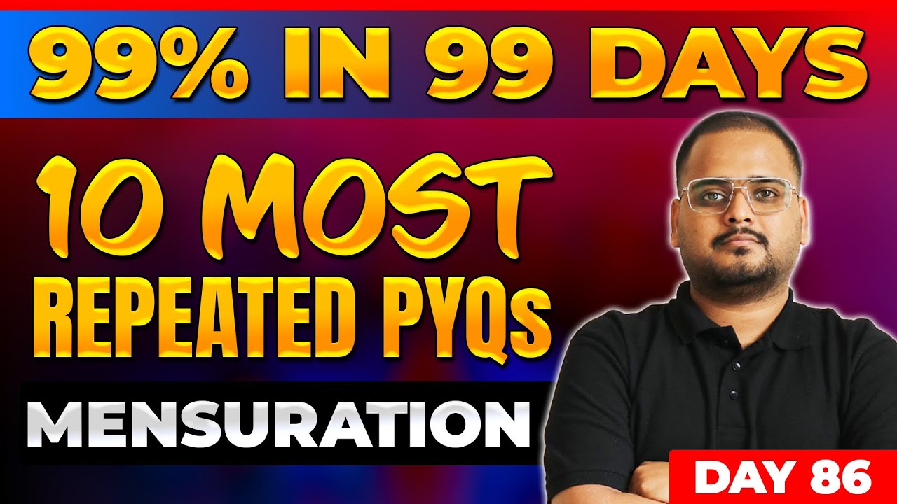 Day 87 | Most Repeated PYQs - Class 10 Polynomials | 99% in 99 Days | #class10
