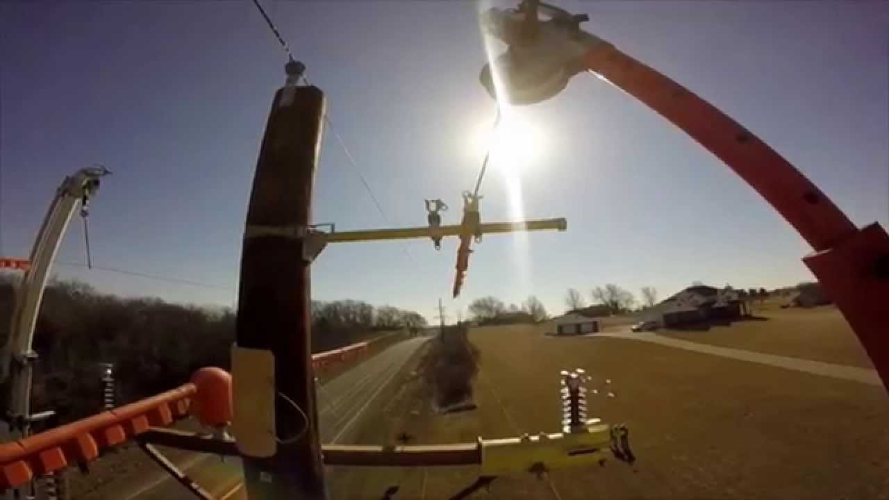 How to Hot Stick a 34-kV Line