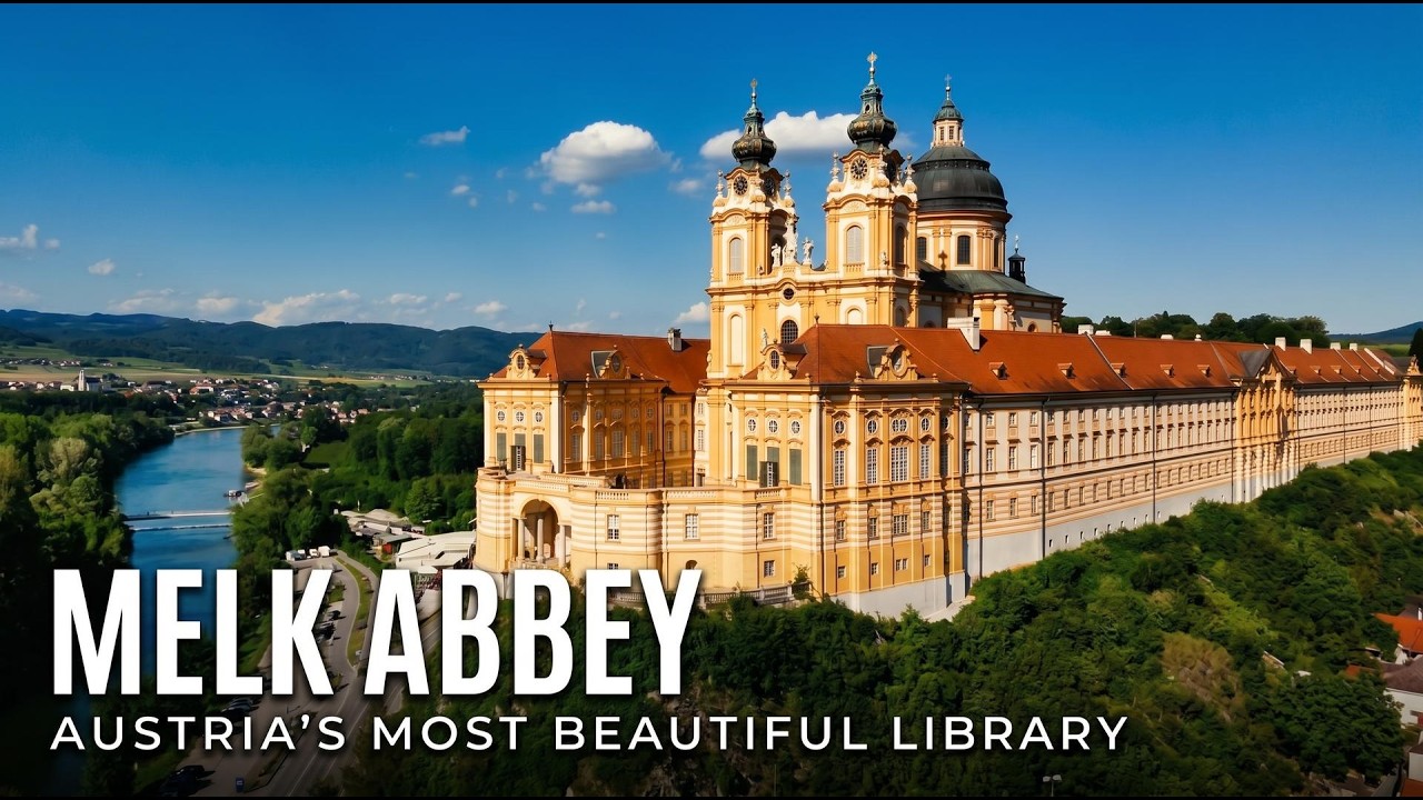 Austria’s Most Beautiful Baroque Monastery: Stift Melk 🏰 – UNESCO Wonder!✨