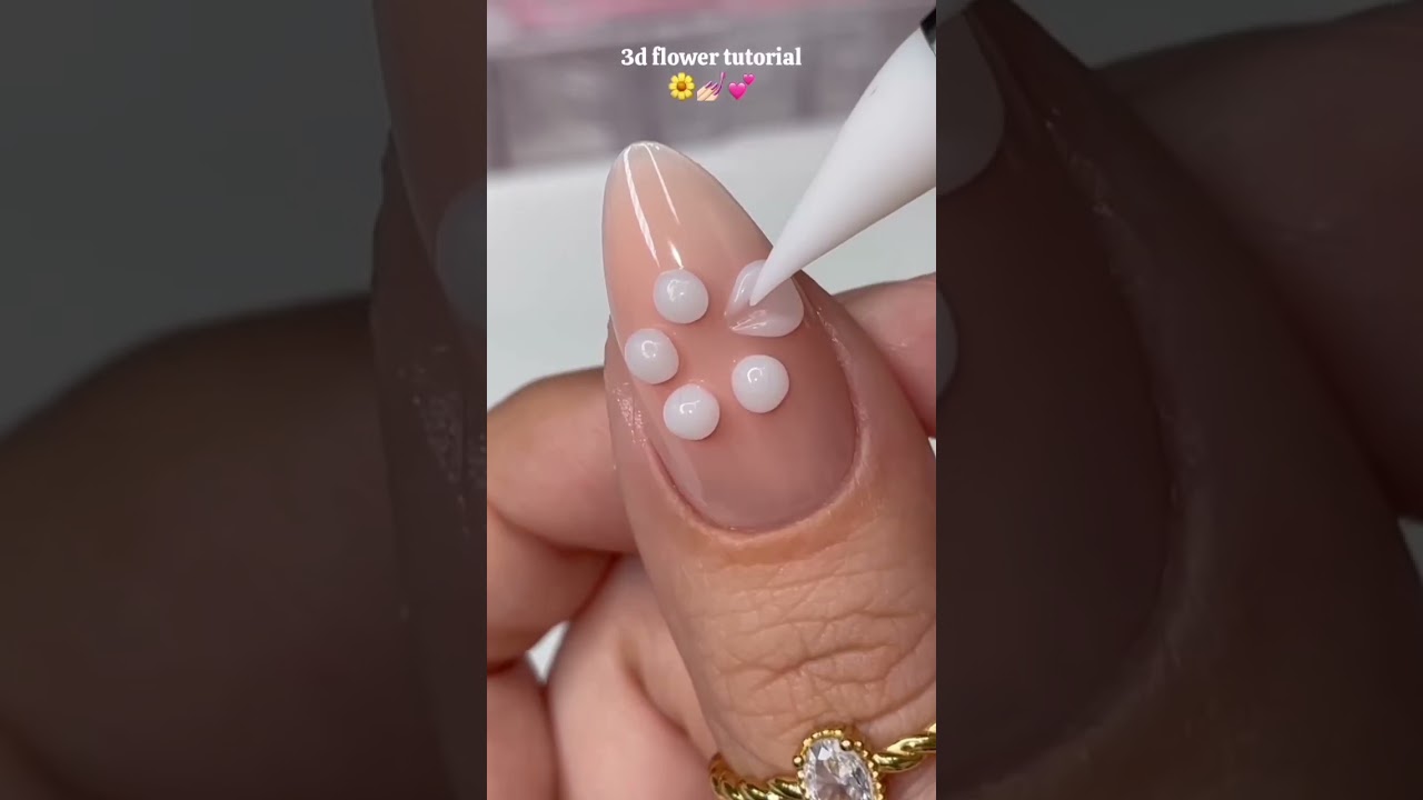 3D nailart tutorial #nails #shorts #views #tips #nailart #beauty