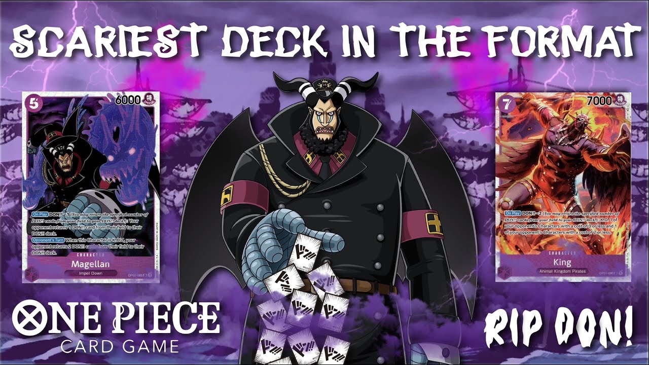 UNDEFEATED!!! 1ST Place Magellan Deck Profile OP-04|| One Piece Card Game (TCG)