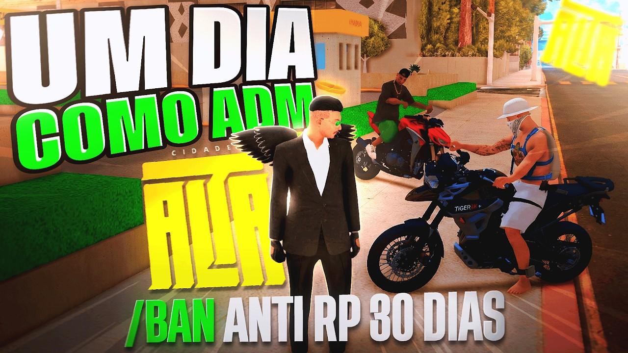 VIDA DE ADM NO SERVIDOR Cidade Alta Roleplay 😍 &lsaquo; GTA ONLINE ANDROID/PC &rsaquo;