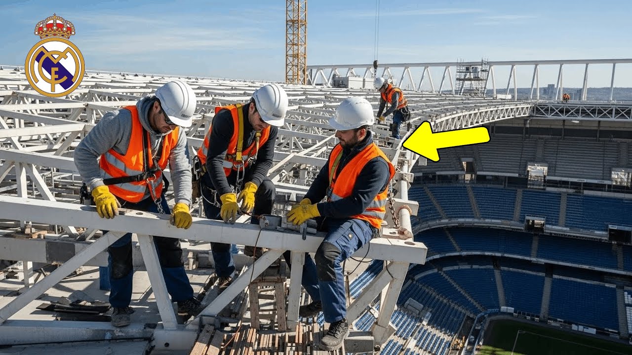 Inside the New Santiago Bernabéu: Real Madrid’s Billion-Dollar Stadium Reinvention (full  process)
