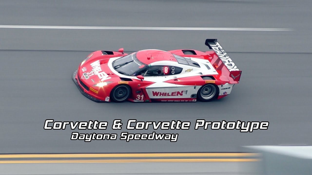 Corvette & Corvette Prototype at the Roar Before the 24: Daytona Speedway