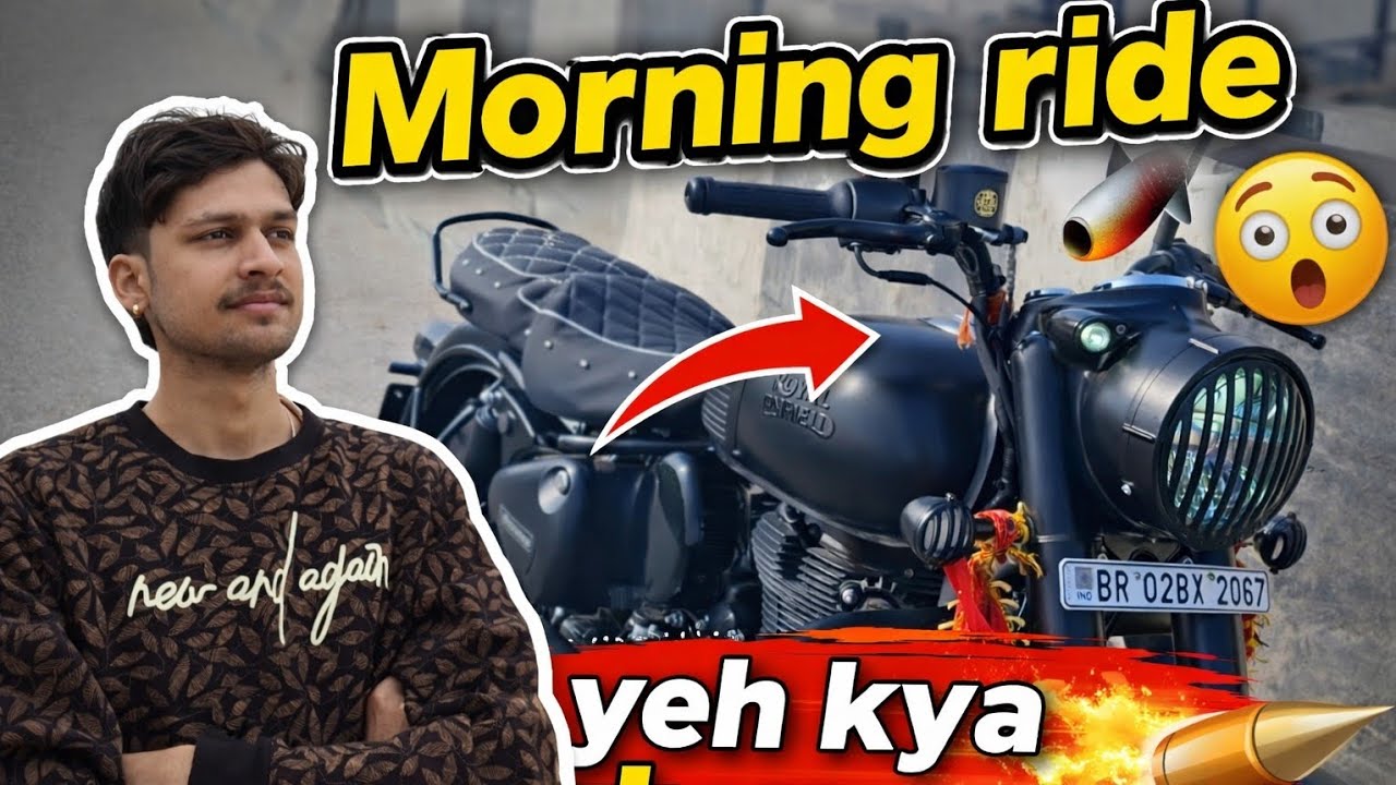 Royal Enfield Morning Ride | Shocked 😱 