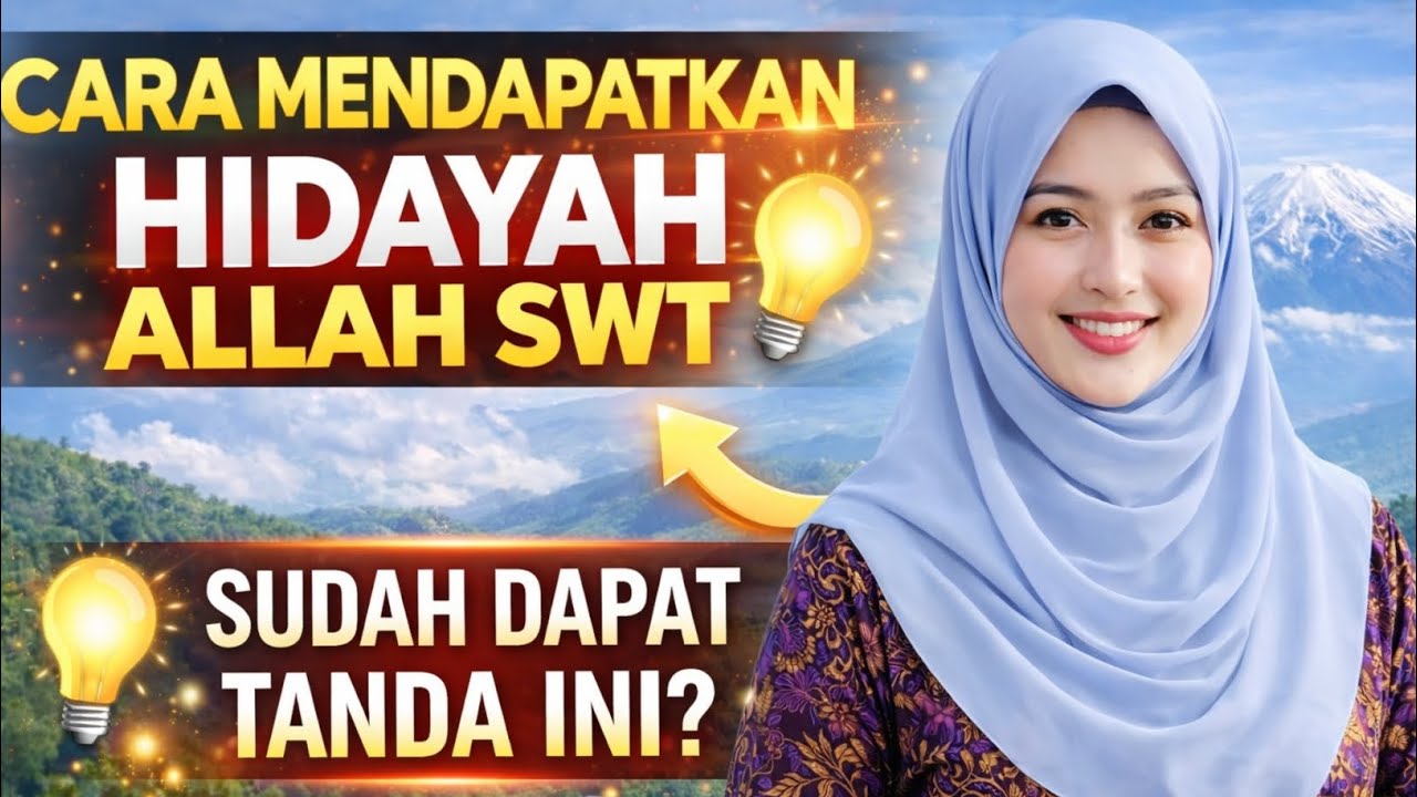 Rahasia Mendapatkan Hidayah Allah SWT (Banyak Orang Tidak Menyadarinya)
