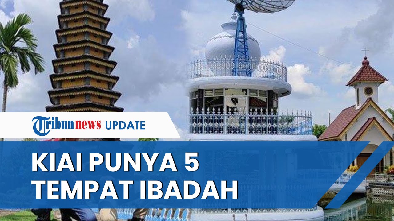 Viral! Rumah Kiai di Madiun Miliki Tempat Ibadah 5 Agama, Sosok Pemiliknya Bisa Sembuhkan Penyakit