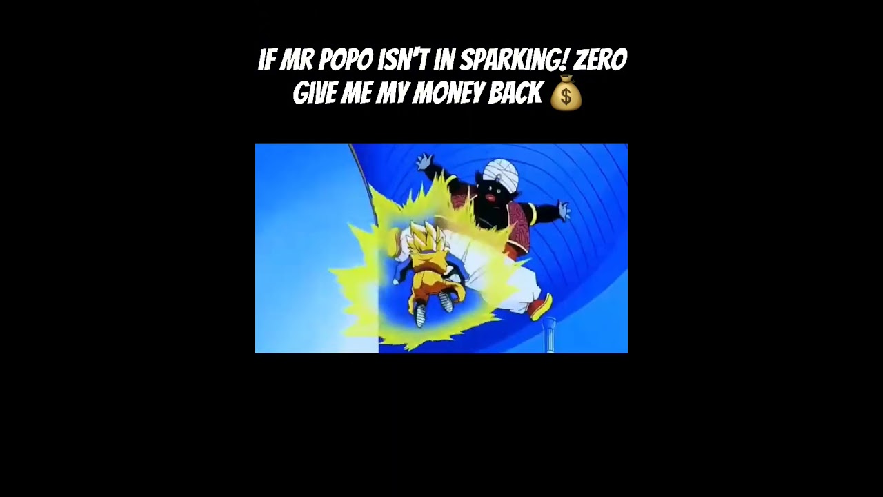 Mr Popo Better Be In Sparking! Zero #sparkingzero #shorts #dragonball