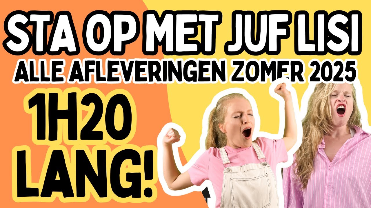 Sta op met juf Lisi – 1 uur en 20 min compilatie | Muziek & muziektheorie voor kinderen (3–6 jaar)