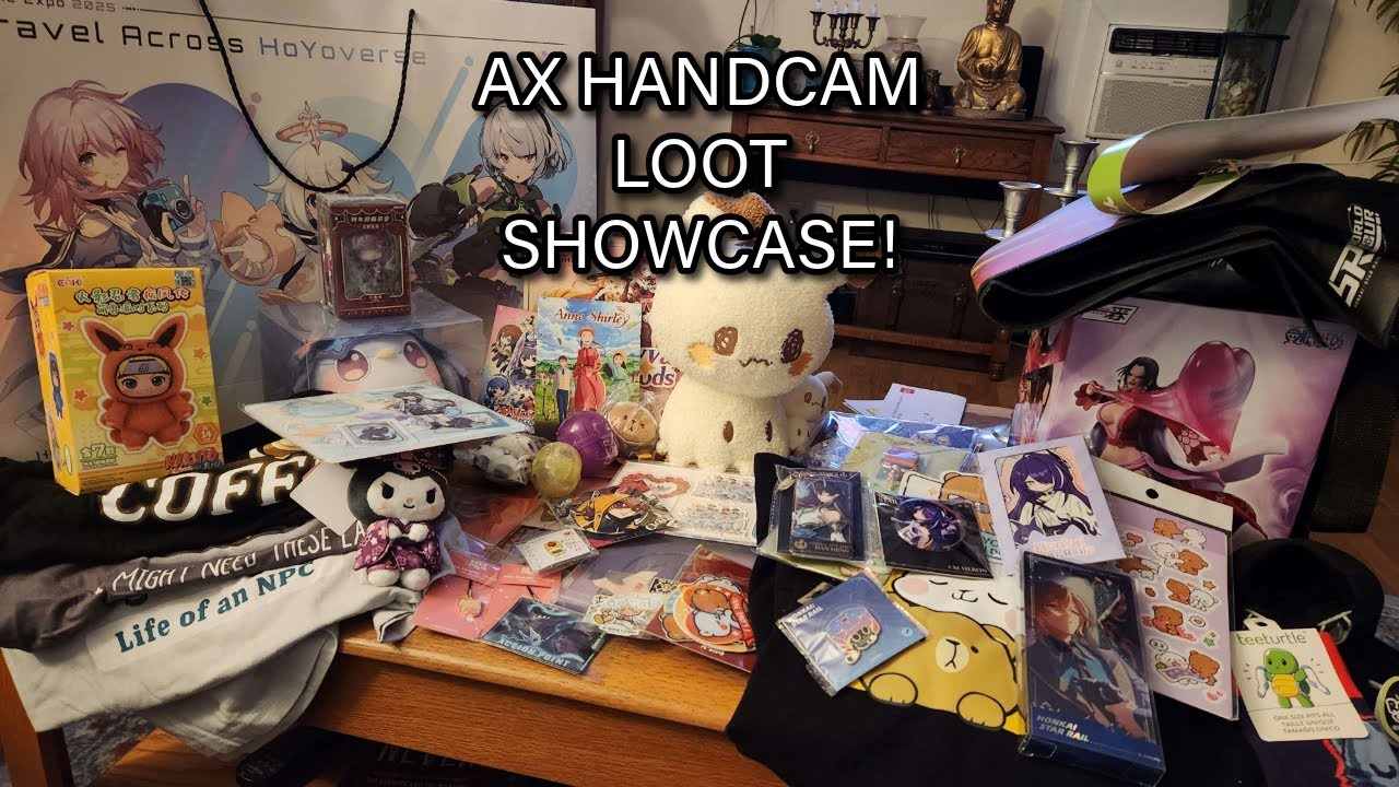 Anime Expo Handcam Loot Showcase!