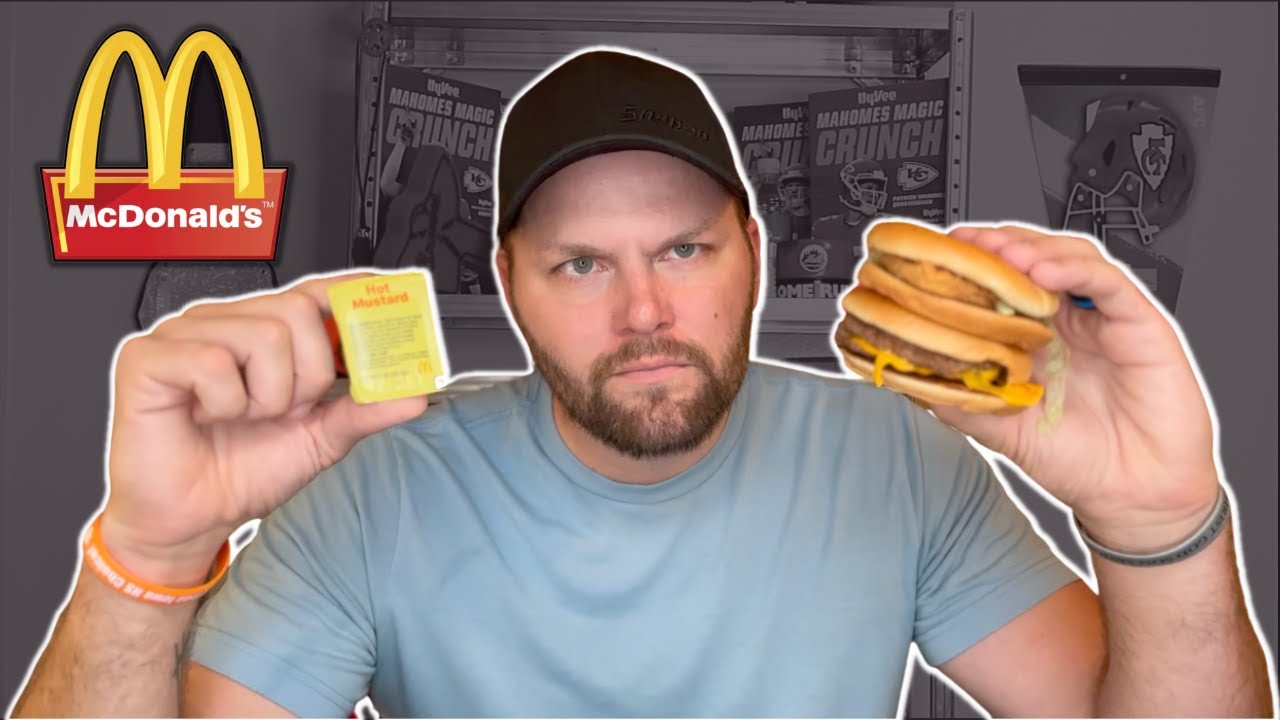 McDonalds Hot Mustard McChicken & McDouble Taste Test