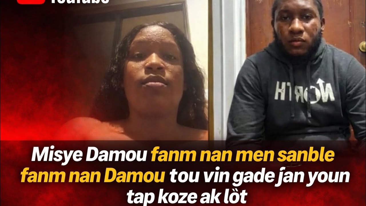 Misye Damou fanm nan men sanble fanm nan Damou tou vin gade jan youn tap koze ak lòt 