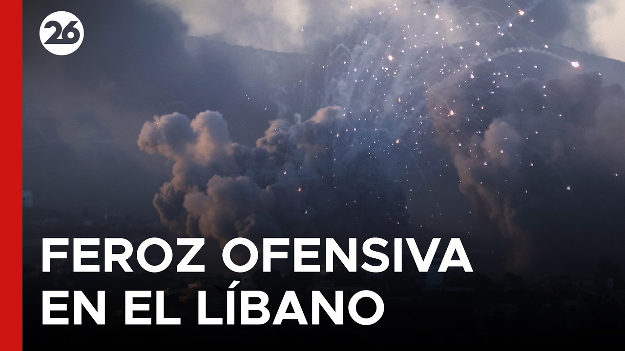 🚨 VIVO - L&Iacute;BANO | Explosiones masivas en Beirut mientras reportan ataques a Tel Aviv