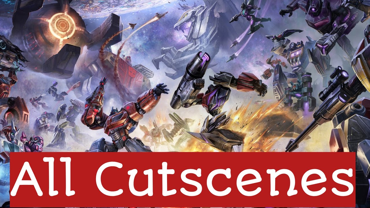 Transformers War For Cybertron All Cutscenes