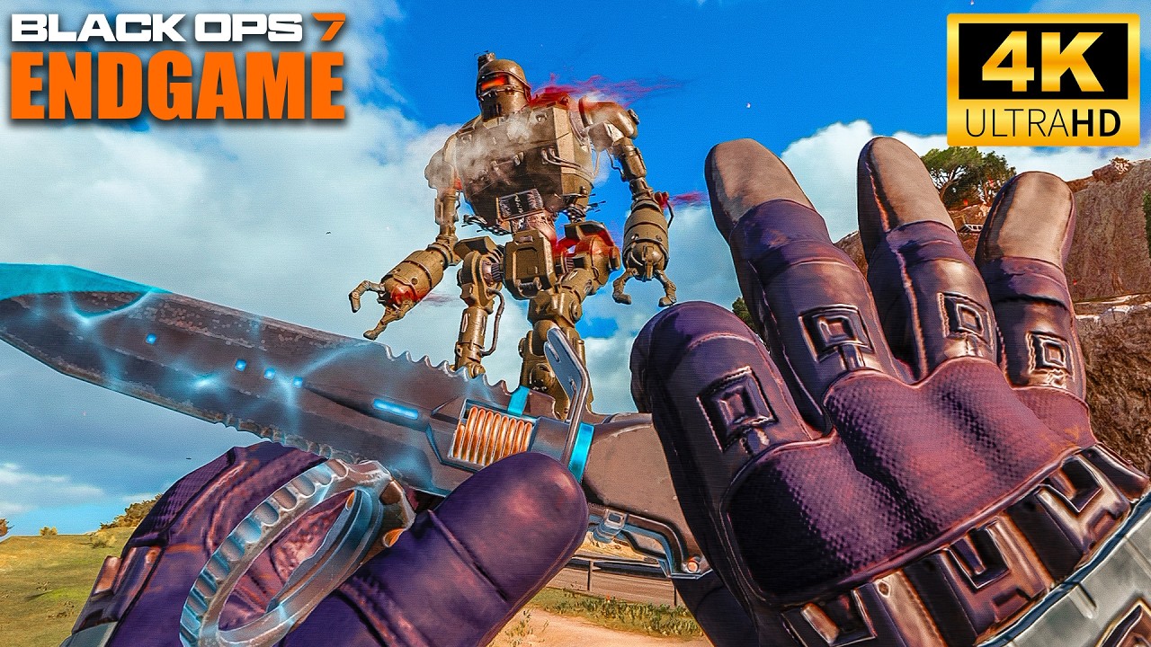 Colossus of Avalon SOLO (BO7 ENDGAME) Origins Robot 4K Gameplay (No Commentary)