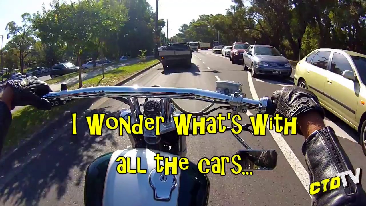 Driver pulls out on me - Want to know what he said??