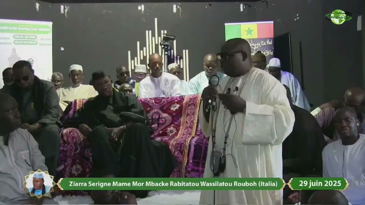 Serigne Ame Gueye Milan Ziarra Serigne Mame Mor Mbacke Fédération Rabihatou Wassilatou Rouboh Italie