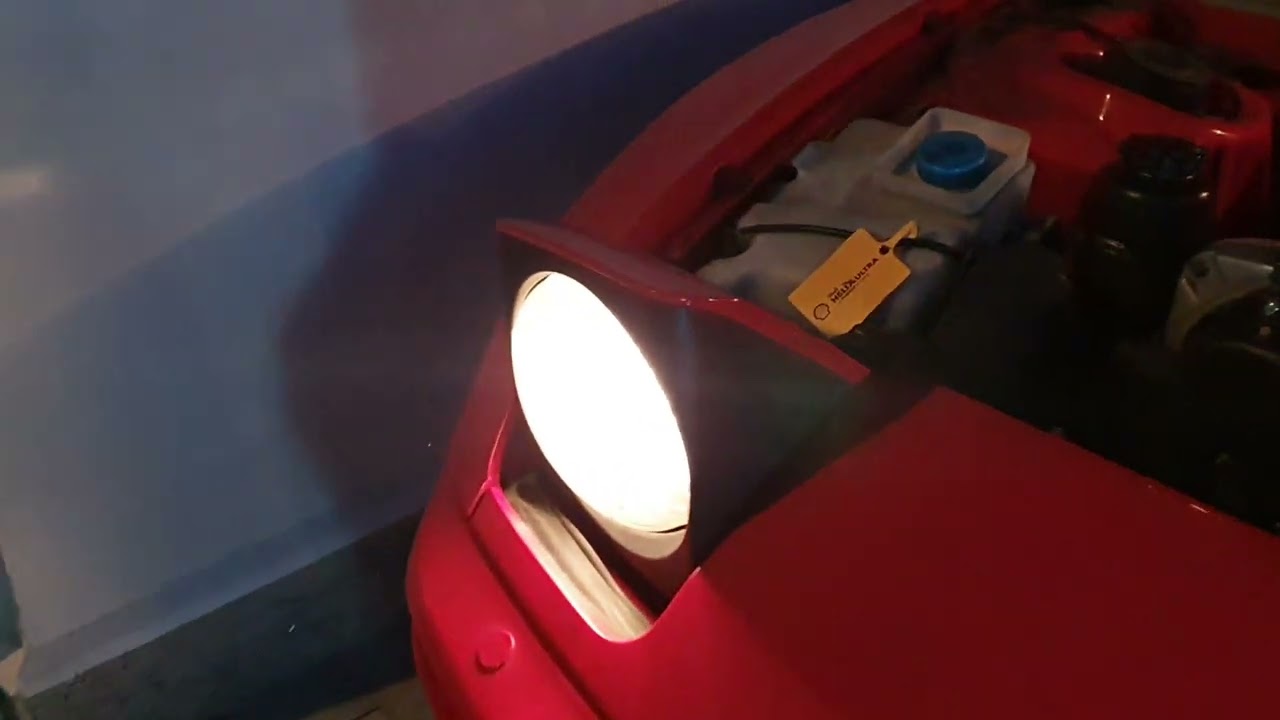 Porsche 924/944 Transaxle - Osram Night Breaker LED - Einbau und Helligkeits Vergleich