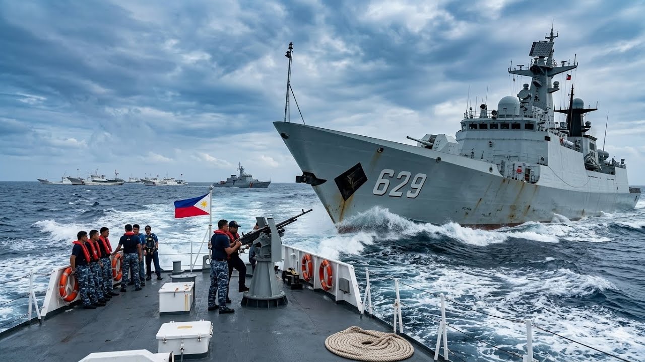 Chinese Frigate Closes In on Philippine Crew&mdash;And No One Backed Down!