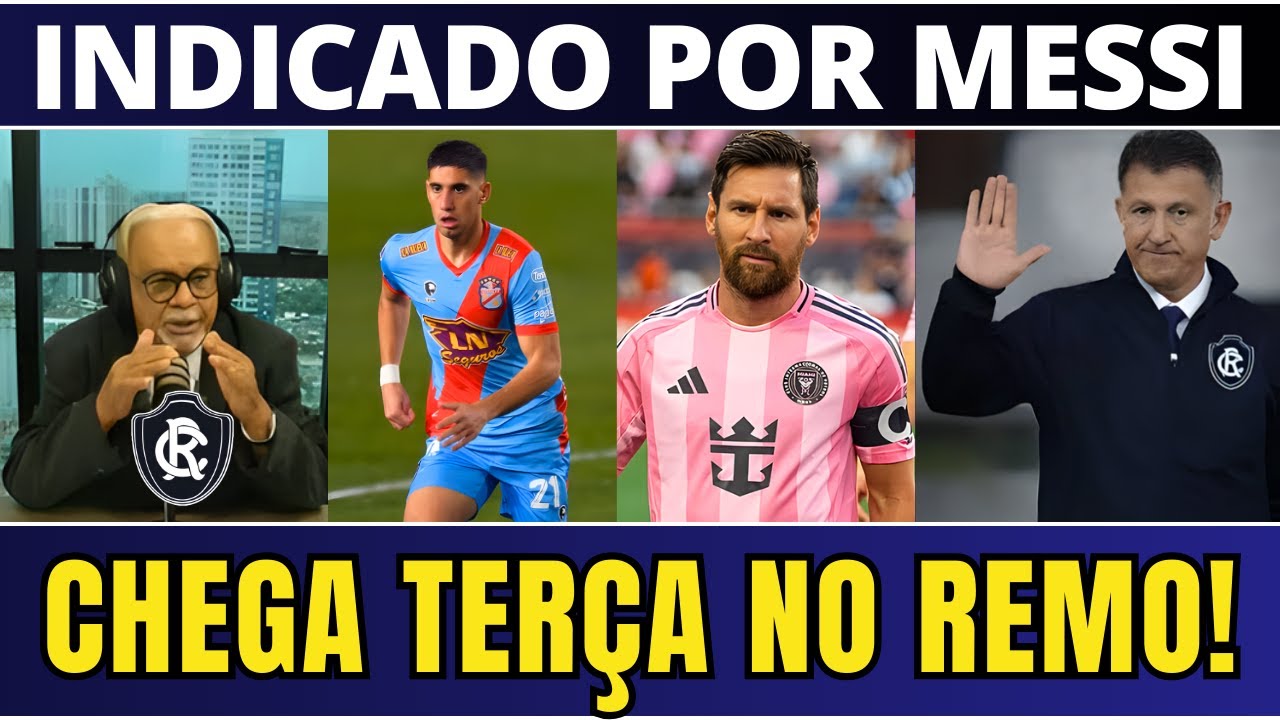 🦁👉BOMBA! INDICADO POR MESSI; LEONEL PICCO É O NOVO 10 DO LEÃO!? 😱