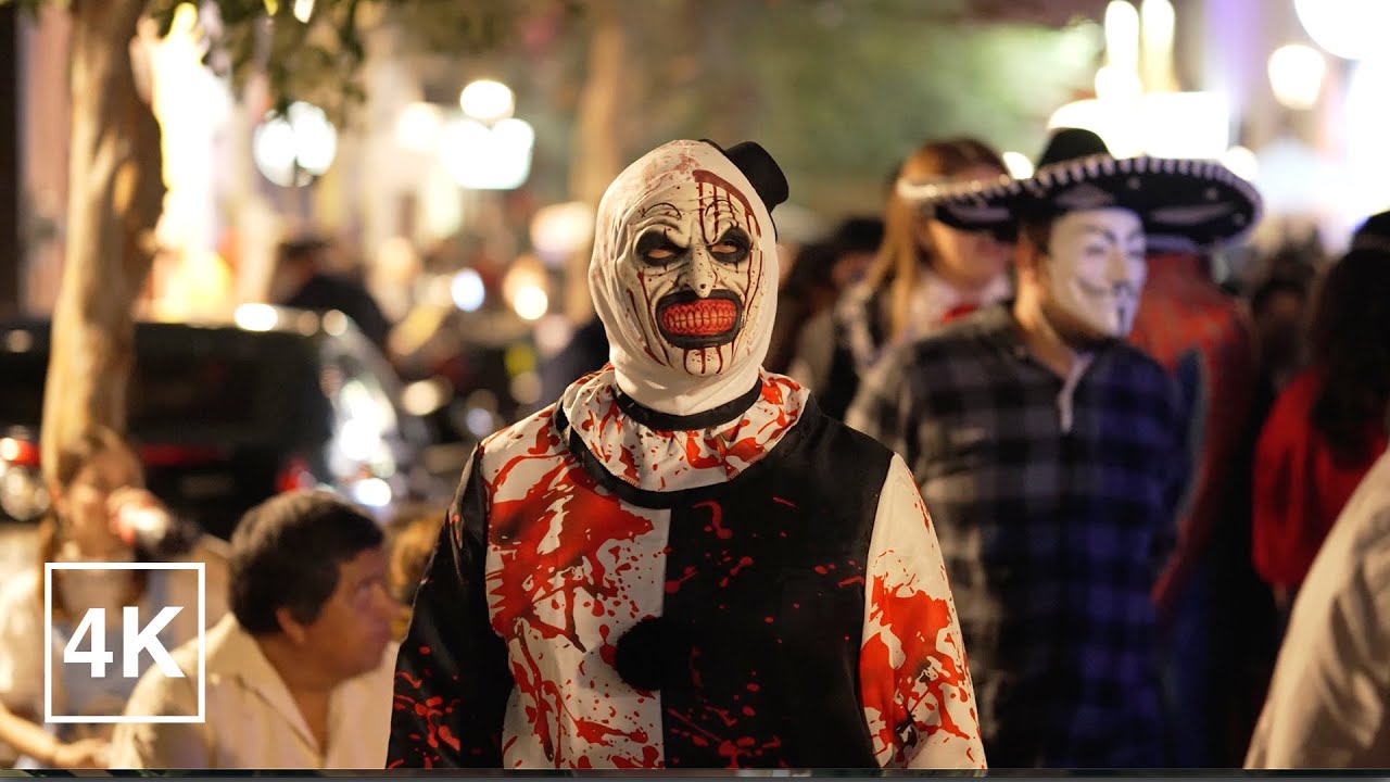 Halloween 2024 | Barrio Antiguo, Monterrey, México | 4K