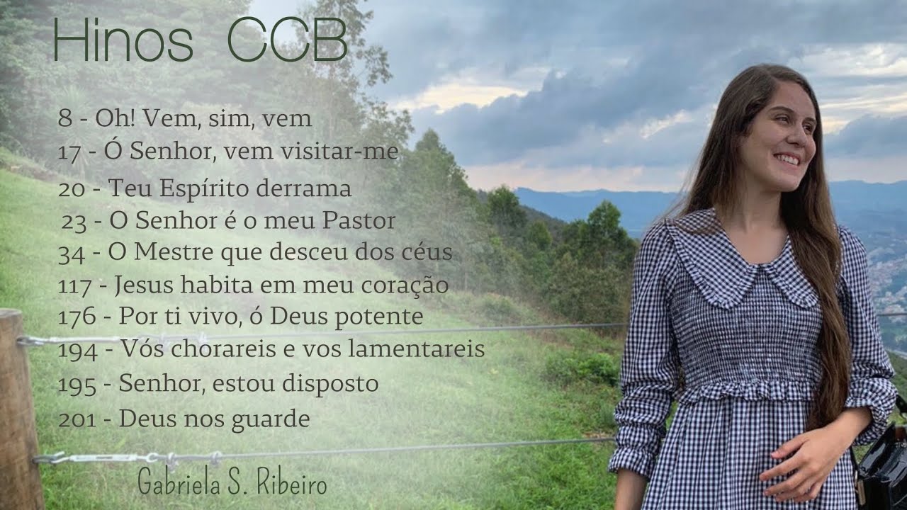 Hinos no Piano CCB | Tocados na comunhão por Gabi Ribeiro