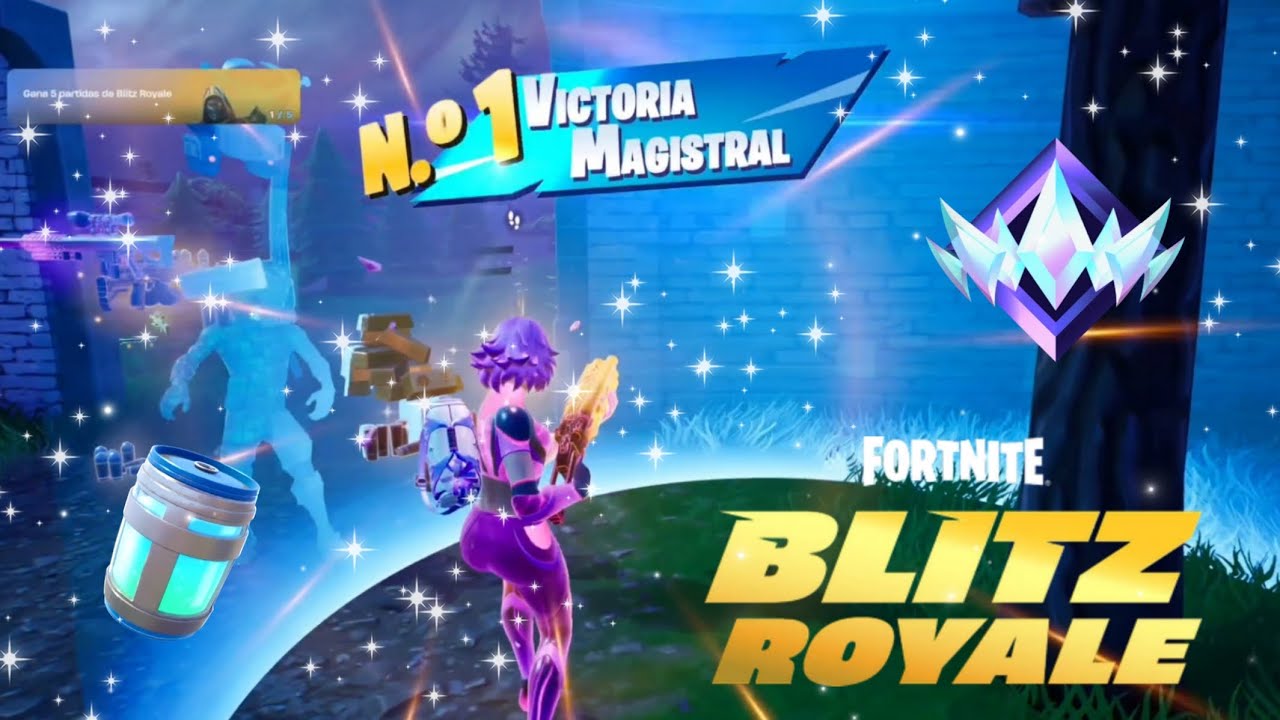 ¡El Modo *sin BOTS* ha llegado a Fortnite! (Blitz Royale) Victoria magistral 