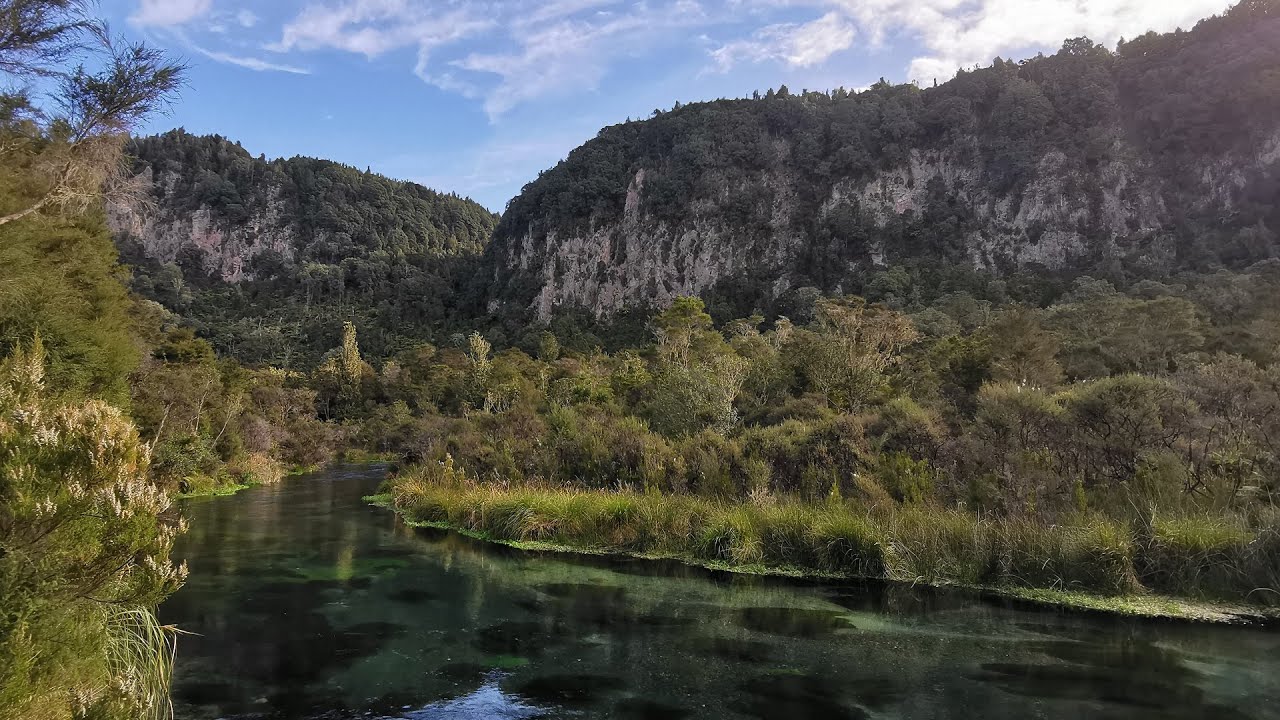 Amazing forest roads to Tarawera Falls, Via Lake Rerewhakaaitu