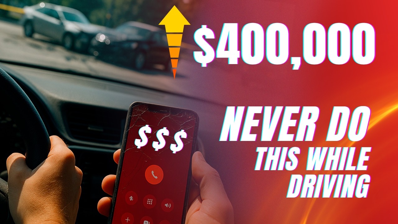 Girl on Cellphone Causes Car Crash and $400,000 Settlement