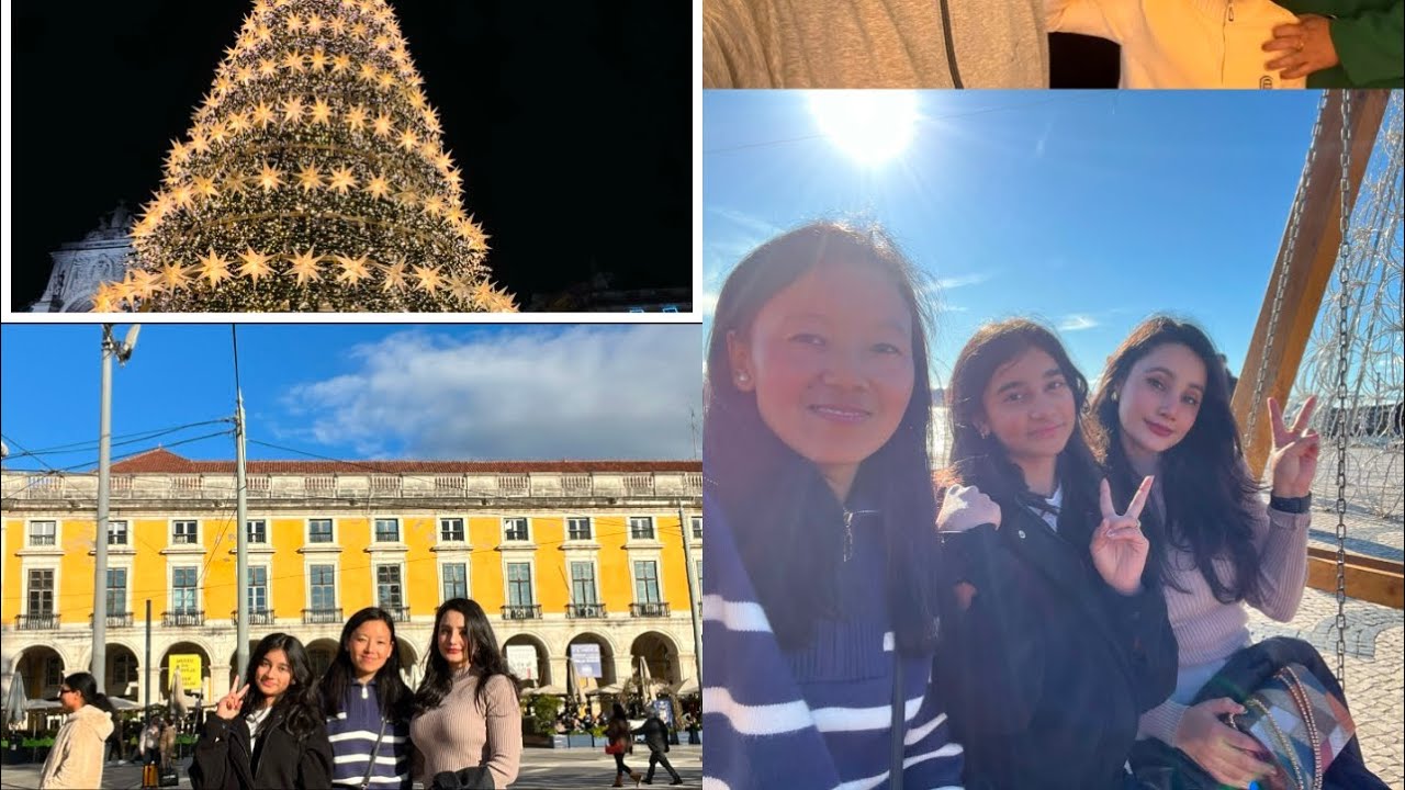Christmas & day out vlog❤️|| 🇳🇵🇵🇹||