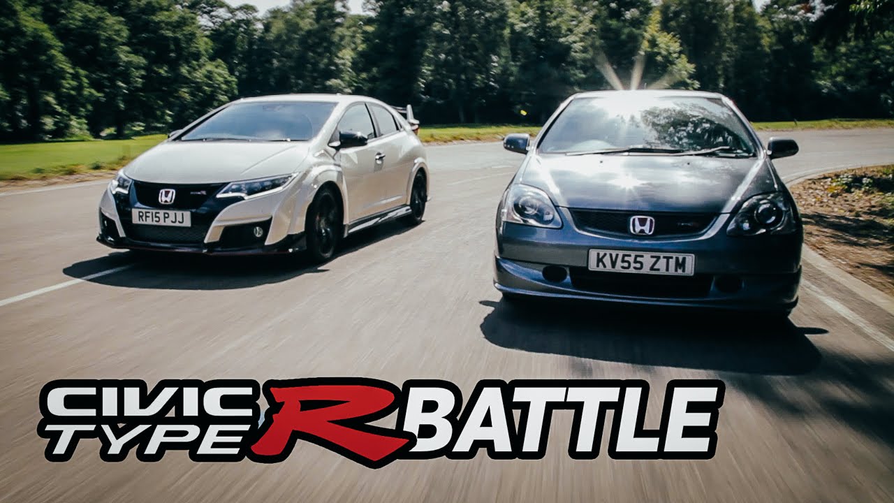2015 Honda Civic Type R VS 2005 EP3 Type R: Track Battle