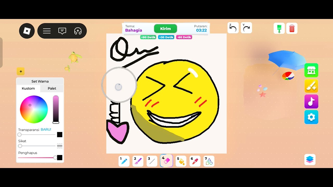 Ini versi yang gak di speed up