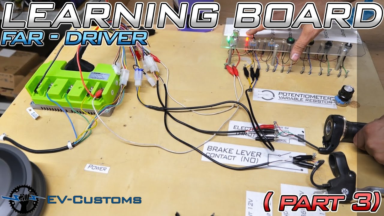 Учебная доска Far-Driver — Задний ход — Три скорости — Круиз-контроль (ЧАСТЬ 3)