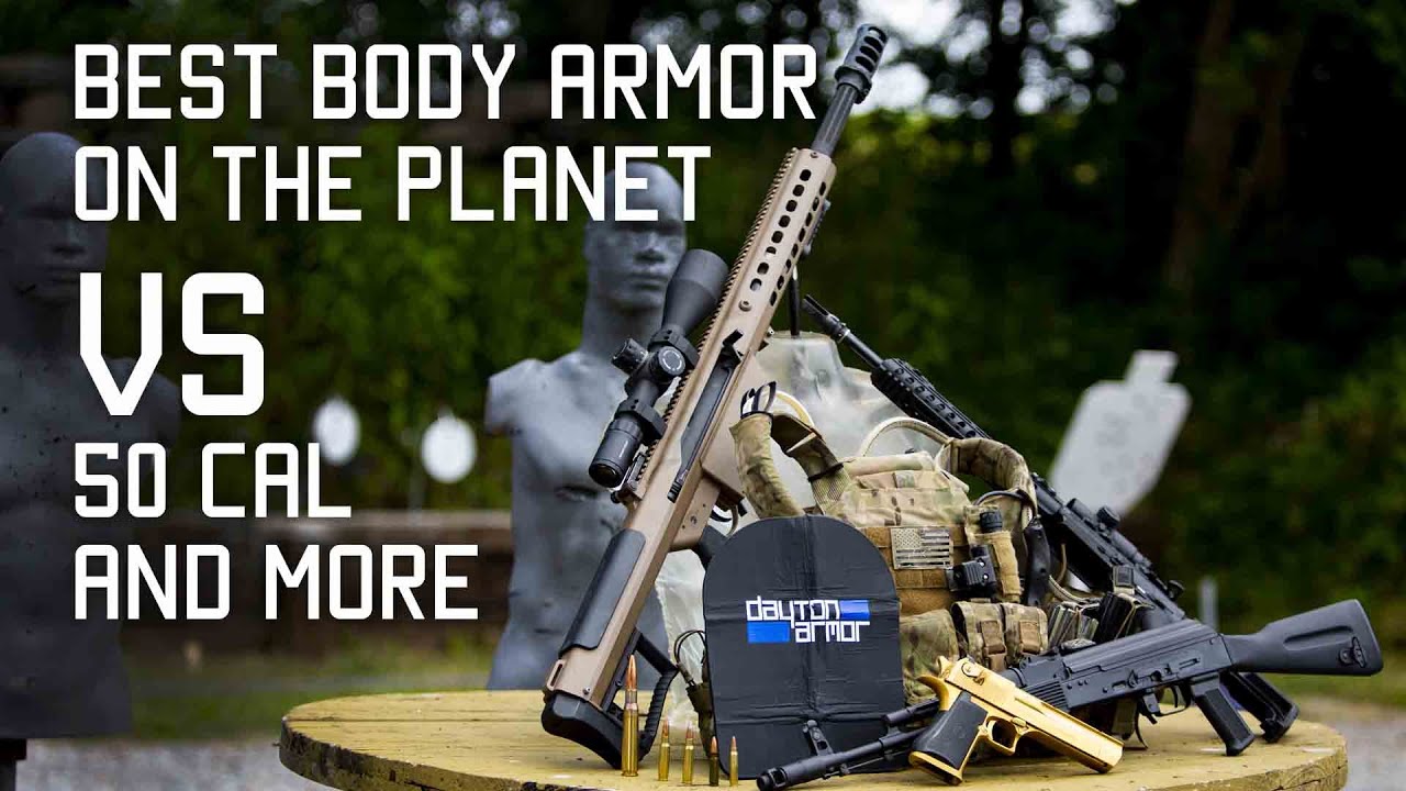 Лучший бронежилет на планете против .50 Cal и других!