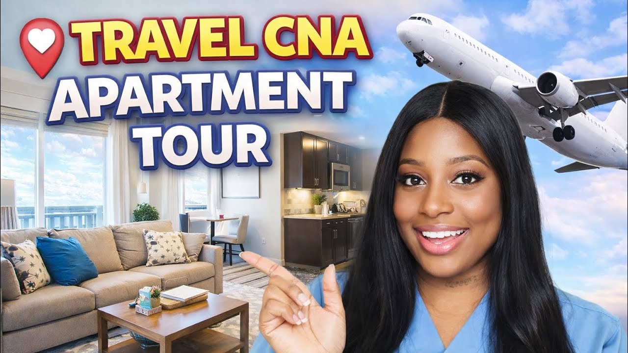 Travel CNA : Apartment Tour + What State I’m In! #travelnursing #housetour #travelblogger