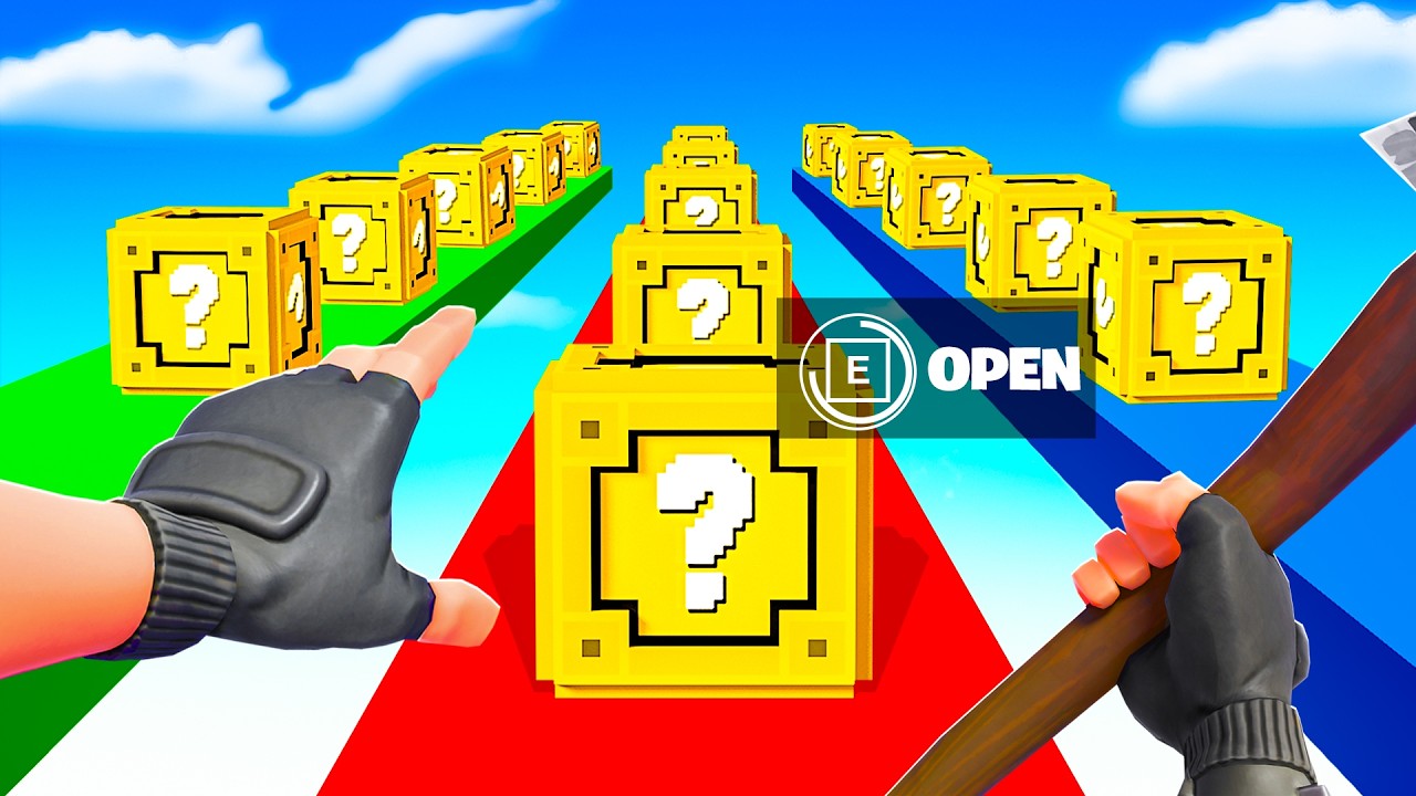 Extreme Lucky Block Race!