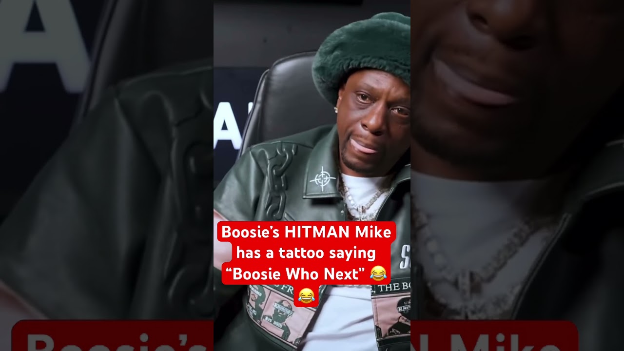 Why would Boosie&rsquo;s HITMAN Get that tattooed now he&rsquo;s a convicted murderer
