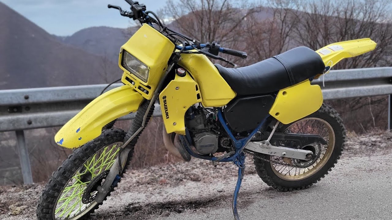 SUZUKI TS125X TEST VOŽNJA