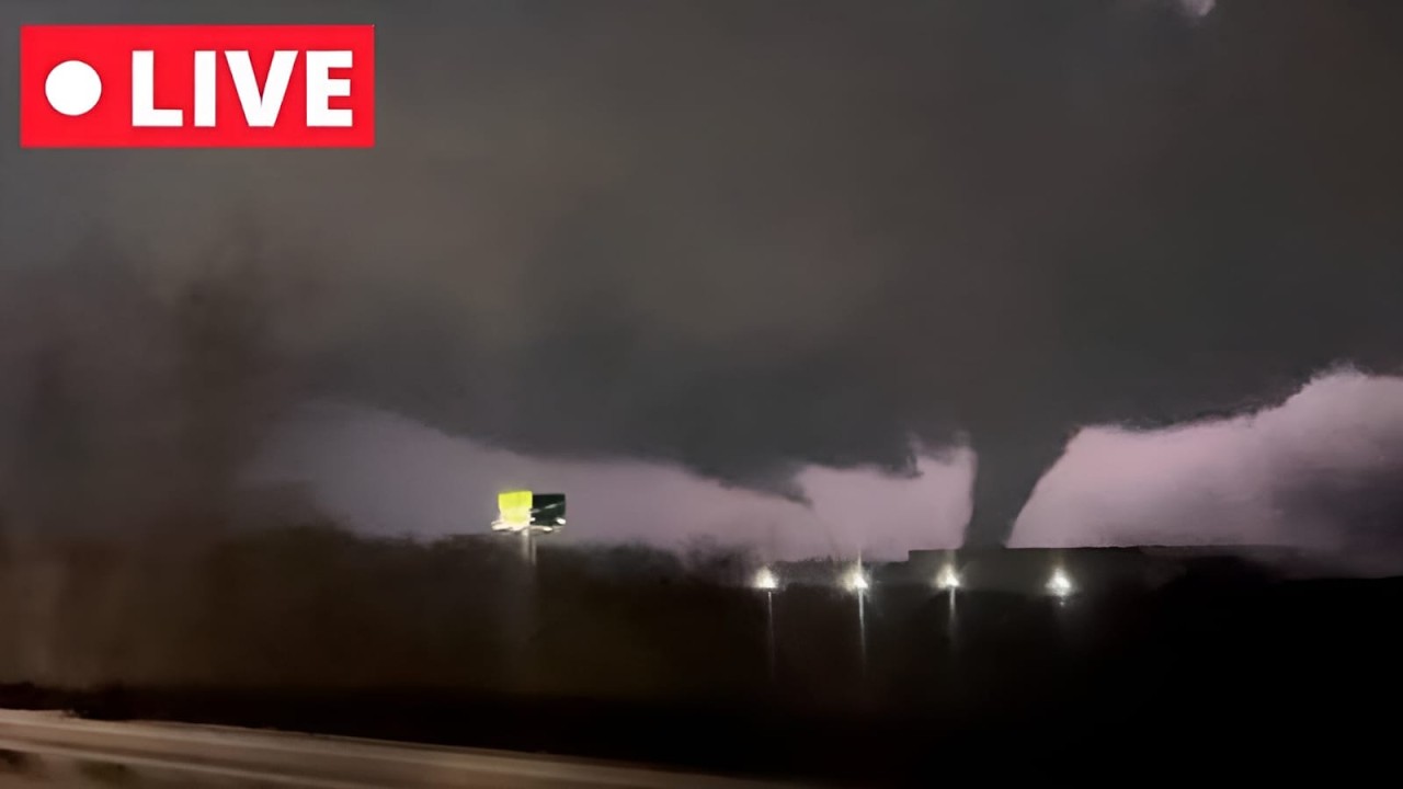 🔴LIVE | Storm Chasers Live | This Large Tornado Mother And Daughter 5/6  March USA | Ryan Hall Live