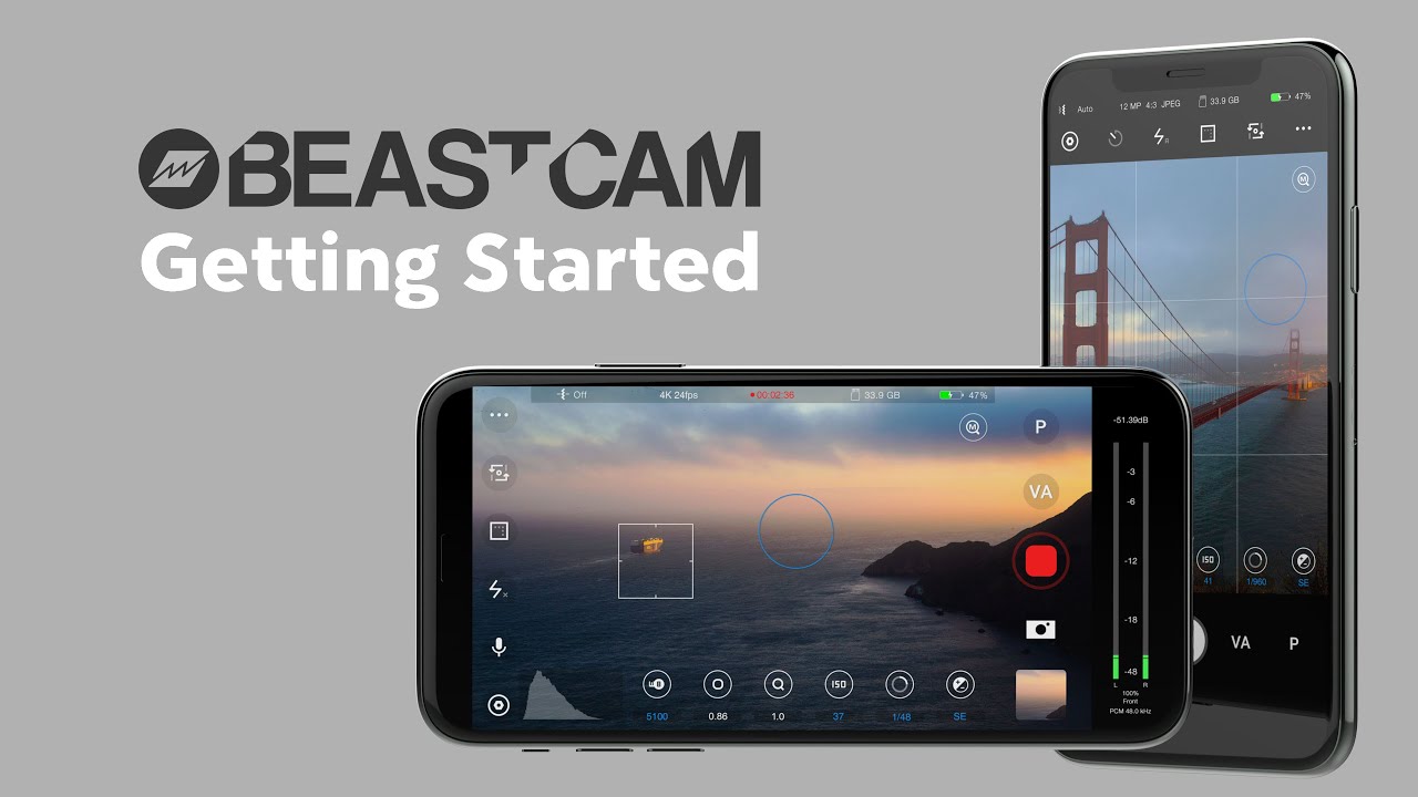BEASTCAM — профессиональное приложение для iPhone. Начало работы.