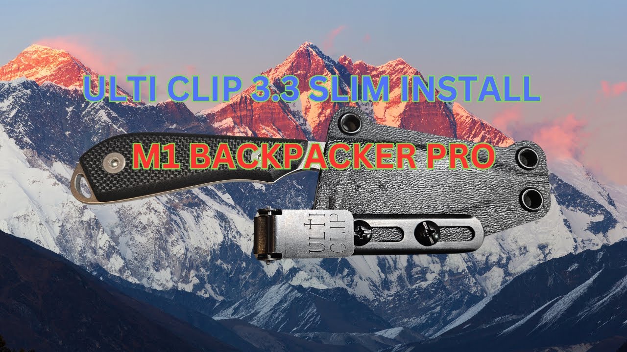 WHITE RIVER M1 BACKPACKER PRO ULTI CLIP SLIM 3.3 INSTALL (Links in description)