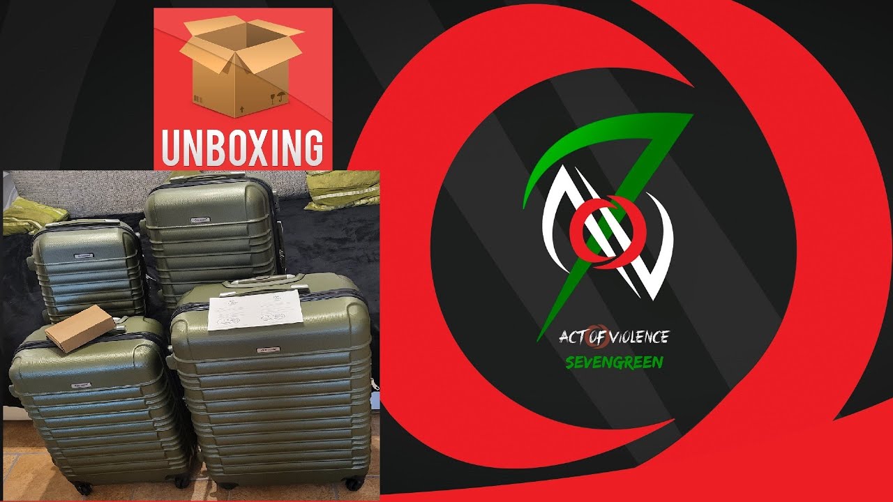 KESSER&reg; 4tlg. Hartschalenkofferset [Unboxing]