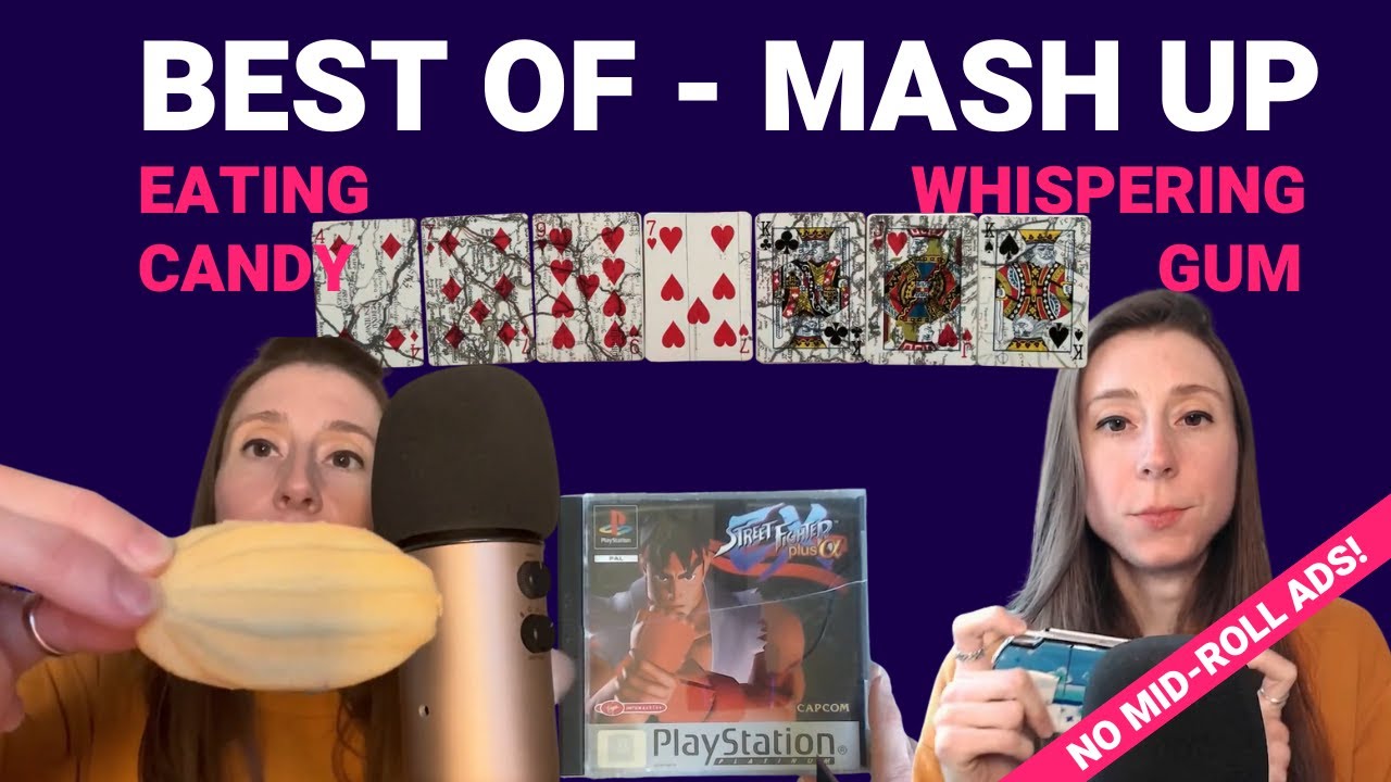 ASMR 'Best of' Mash Up | Gum Chewing, Candy, Whispering, Eating and more!