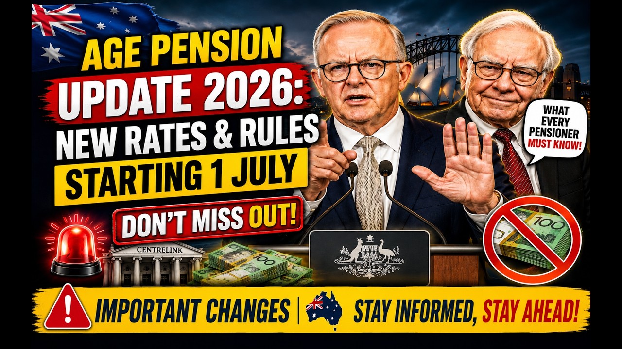 🚨 Age Pension Update 2026: New Rates & Rules Starting 1 July &ndash; What Every Pensioner Must Know